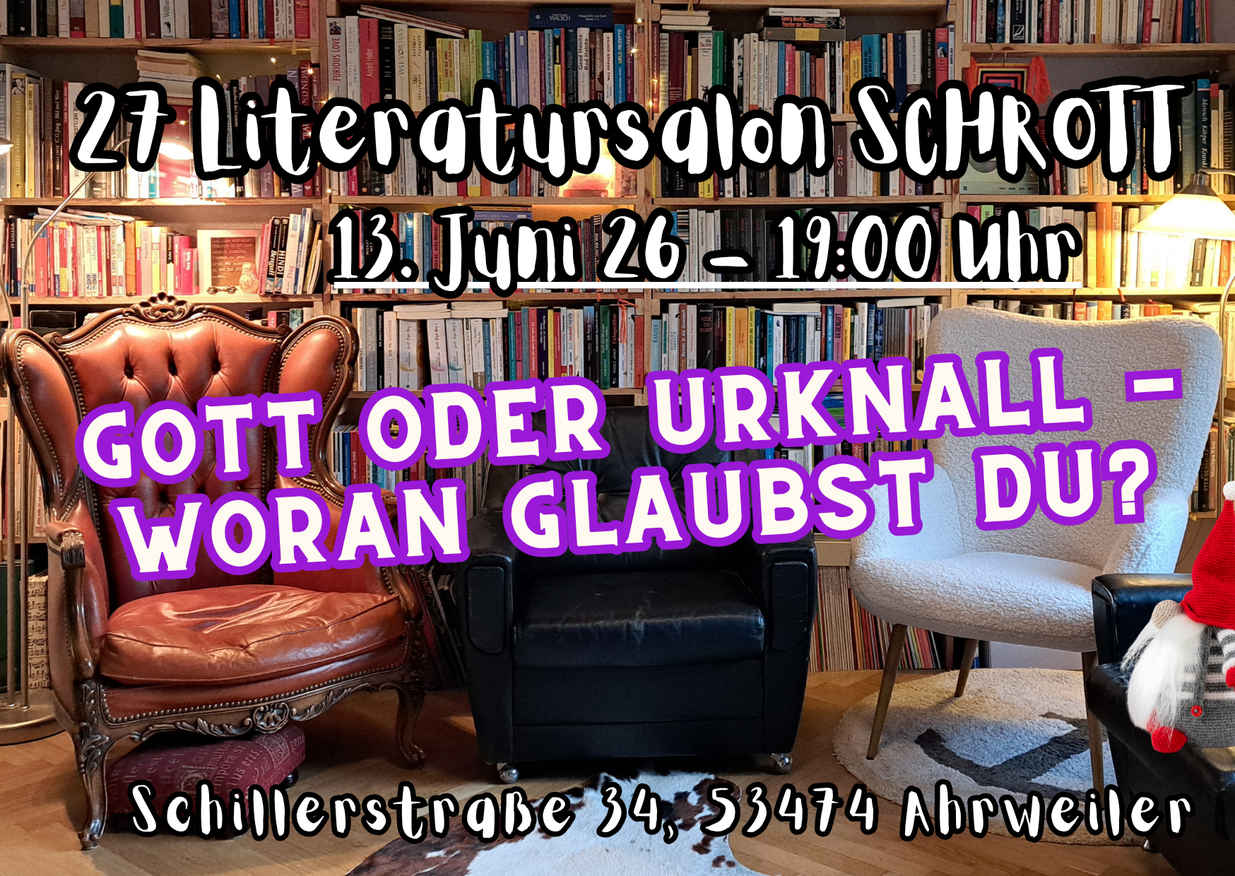 27. Literatursalon SCHROTT